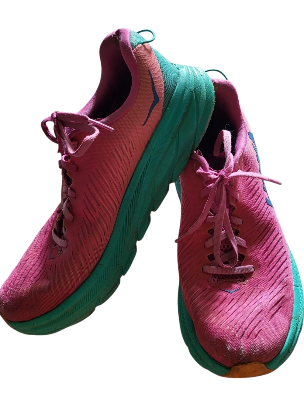 Size 8,5B Women - Hoka One One HOKA Rincon 3 Phlox Pink Atlantis - Pre-Owned